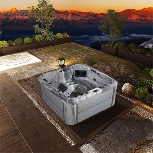 Aristech อ่างอาบน้ำร้อนอะคริลิคสปาอ่างน้ำวนนวดอะคริลิคฤดูหนาวจากุซซี่6คน - Product Image 6