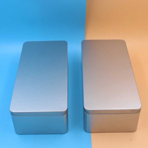 Nhỏ bạc hình chữ nhật trà trứng cuộn bao bì <span class=keywords><strong>tin</strong></span> trường hợp không có in ấn bán buôn kim loại nhỏ hộp cho thực phẩm và quà tặng hộp thiếc - Product Image 6