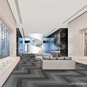 Alfombra Modular de Alta Calidad 50x50, Diseño Moderno con Bucle Acolchado, Resistente a las Manchas, Apta para Mascotas, para Uso Doméstico y Comercial - Product Image 3