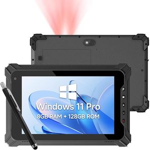Tableta Robusta con Escáner de Código de Barras de 8 Pulgadas, Windows <span class=keywords><strong>11</strong></span> <span class=keywords><strong>Pro</strong></span> y <span class=keywords><strong>Android</strong></span>, Motor de Escaneo Honeywell N4680, 1D/2D QR, Inventario, 1920x1200, 8GB+128GB - Product Image 1