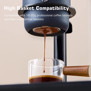 Machine à expresso portable Super58, pression réglable de 18 à 20 g, <span class=keywords><strong>cafetière</strong></span> USB-C <span class=keywords><strong>pour</strong></span> <span class=keywords><strong>voiture</strong></span>, camping, camping-car, randonnée et bureau - Product Image 4