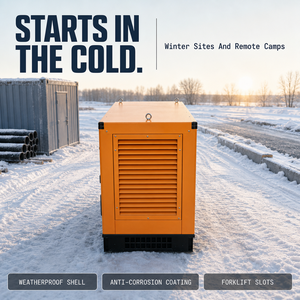 Groupe électrogène équipé d'un kit de colliers de serrage et d'un kit de mobilité Depot pour entreprise de location de générateurs diesel - Product Image 2