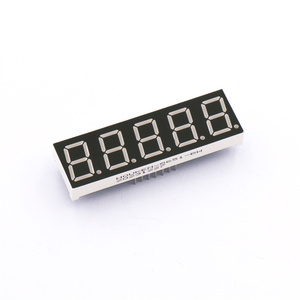 Pantalla de 7 Segmentos de Alto Rendimiento Houkem-5651-BSR de 0.56 Pulgadas y 5 Dígitos - Product Image 1