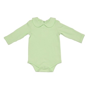 Barboteuse personnalisée pour nouveau-né à col triangulaire, idéale pour ramper, tenue de poupée personnalisée - Product Image 4
