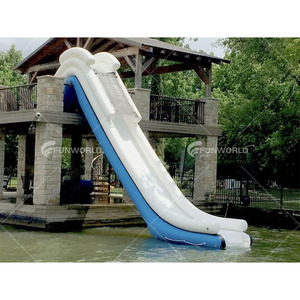 Tobogán Acuático Inflable Compacto <span class=keywords><strong>para</strong></span> Yates Grandes, Plataforma Flotante <span class=keywords><strong>para</strong></span> Barcos, Juguete Acuático <span class=keywords><strong>para</strong></span> Parques Comerciales - Product Image 6