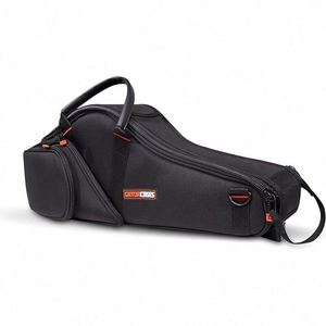 โรงงานผลิตกระเป๋าแซกโซโฟน BSCI Alto Saxophone Bag ขายตรงจากโรงงาน ผลิตจากโพลีเอสเตอร์ 1200D บุหนา 15 มม. กระเป๋าเป้สะพายหลังแบบนุ่มสำหรับใส่แซกโซโฟน - Product Image 2