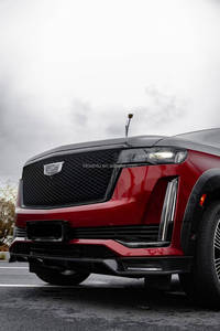 ชุดแต่งคาร์บอนไฟเบอร์ LD-Style สำหรับ Escalade สภาพใหม่ ดิฟฟิวเซอร์ลิปหน้า สปอยเลอร์ ชุดแต่งไวด์บอดี้ อัพเกรดปี 2020- GMT1XL - Product Image 5