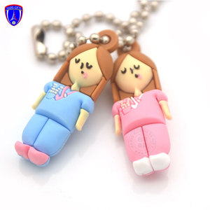 Mini enfermera Midwife, colgante de Pvc con abertura de ampolla para tijeras quirúrgicas, adornos colgantes - Product Image 3