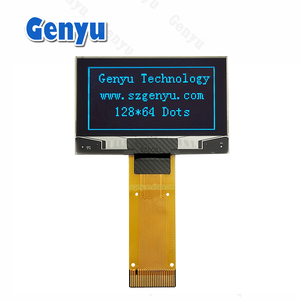 Layar OLED Genyu 1,54 inci Biru Resolusi 128x64 24pin Micro OLED SPD0301 Layar Monokrom OLED 1,54 inci - Product Image 6