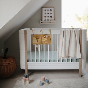 Jersey de algodón orgánico Sábana de <span class=keywords><strong>cuna</strong></span> ajustada súper suave Funda de cama de bebé de estilo liso - Product Image 5