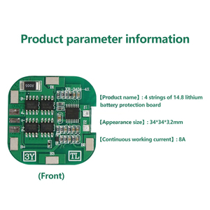Carte <span class=keywords><strong>de</strong></span> Protection <span class=keywords><strong>de</strong></span> Charge <span class=keywords><strong>de</strong></span> PCB BMS pour 3S 4S 5A 8A 11.1V 14.8V 18650 Li-ion Lithium Power Banks Outils électriques Charge - Product Image 3