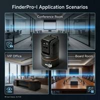 Détecteur de surveillance intelligent anti-espion avec télécommande et positionnement précis pour les appareils d'enregistrement et de prise de vue invisibles en intérieur