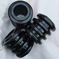 LT Type Joint en caoutchouc Manchon quatre pièces Colonne élastique Broche PU NBR 18*35*35 Couplage Tampon pour roue Pompe à eau Machine minière