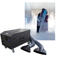 Machine à brouillard électrique à eau Shiyi 3000W, étanche, haute puissance, en matériau composite, avec télécommande DMX 3 canaux, pour effets de brouillard au sol, alimentation CA