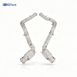 ท่อดาวน์ไปป์สมรรถนะสูงสำหรับ Mercedes G63 AMG W465 M177 4.0T V8 ผลิตจากสแตนเลส 304 ติดตั้งแบบ Direct Bolt-on - Product Image 2