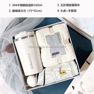 Conjuntos de Regalo de Boda Temáticos Multifuncionales y Elegantes, Recuerdos Personalizados con Logotipo para Invitados, Caja de Regalo Promocional - Product Image 6