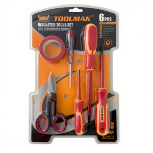 Toolmak Insulated <b>Tool</b> <b>Set</b> 6 Pcs Vde Certified Up To 1000v - Product Image 2