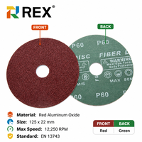Disque en fibre de résine d'oxyde d'aluminium à trous ronds épais, prix usine, personnalisable, support OEM
