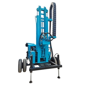 Meilleur prix, <span class=keywords><strong>mini</strong></span> foreuse de mine portable de 300 mètres, roues, plate-forme de forage de puits d'eau à vendre - Product Image 6