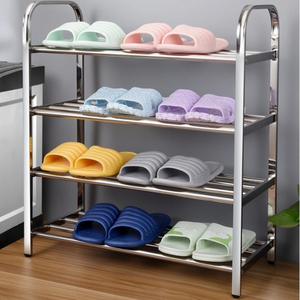 Xách Tay 5 Lớp Thép Không Gỉ Giày Giá Tổ Chức Với Có Thể Tháo Rời Lắp Ráp Độc Lập Kim Loại Khung Dễ Dàng Lưu Trữ Cho Các Công Cụ - Product Image 4