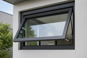Fenêtres en aluminium à rupture de pont thermique, triple/double vitrage, insonorisées et étanches, pour cuisine, avec <span class=keywords><strong>volet</strong></span> <span class=keywords><strong>roulant</strong></span> extérieur - Product Image 2