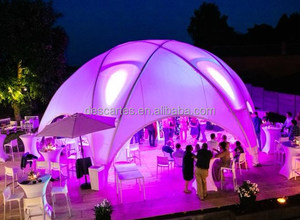 Tente dôme croisée en aluminium robuste pour événements, festivals et fêtes - Product Image 4