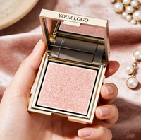 Palette de fards à paupières multichromes personnalisée à faible MOQ, pigmentée de luxe, marque privée, maquillage pailleté, palette de fards à paupières sans cruauté