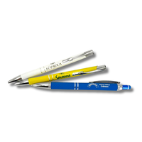 Stylo bille métallique personnalisé avec logo, commande en gros, idéal pour les promotions d'entreprise, les écoles et les cadeaux événementiels