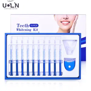 Gel de blanchiment des dents, 10 pièces, seringues pour soins dentaires, peroxyde de Carbamide, 3ml, vente en gros