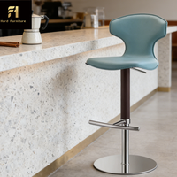 Chaise de bar haute de gamme, confortable et ergonomique, de qualité supérieure, pour usage commercial et cuisine