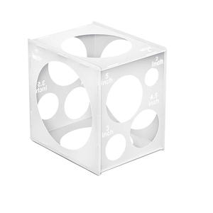 Caja de medición de plástico para medir el tamaño de globos con 9 agujeros - Product Image 4