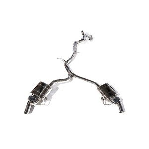 Descuento de producto para Audi A4 A5 Catback 2017 + 2,0 T B9 EA888, válvula de escape de acero inoxidable, voz de tono alto - Product Image 1