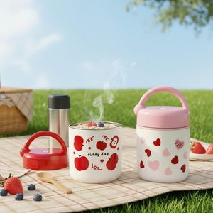 Stainless Steel Thermos Cup With Lid Portable Insulated Travel Bottle For Home Office School Outdoor Use - Product Image 3