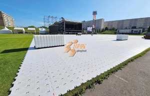 Lokang กระเบื้องปูพื้นพลาสติกแบบประสานสำหรับงานปาร์ตี้งานปาร์ตี้สำหรับงานแต่งงาน/เต็นท์ป้องกันงานคอนเสิร์ต - Product Image 3