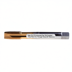 ดอกต๊าปอเนกประสงค์ Ta1175 เคลือบ TiN สำหรับรูทะลุ ความคลาดเคลื่อน 6H - Product Image 2