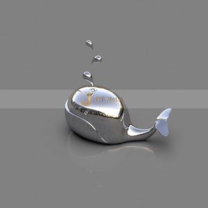 ANW9812 Escultura Artística Innovadora de Acero Inoxidable Estilo Art Deco, Exhibiendo una Estética de Diseño Único para Aniversario - Product Image 1