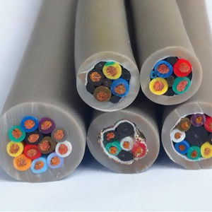 Rvv 6*0.35 mm2 + 4x1.0mm2 linh hoạt động cơ servo Cáp điều khiển Đặc biệt cáp Robot Cáp - Product Image 6