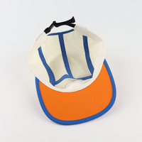 Personalizado al aire libre impermeable Camping sombrero bordado logotipo al por mayor rendimiento/deporte correr gorra para pescar/esquiar con lado