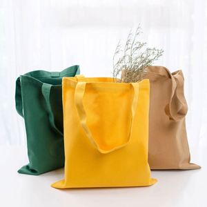 Sac fourre-tout en toile écologique personnalisé en gros pour femmes, réutilisable, recyclable, avec logo et motif, cadeau original pour les courses - Product Image 2