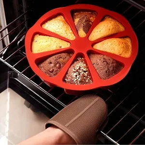 Hot-Selling Food-Grade Silicone Baking Trays Cake Molds for Chocolate Egg Tarts Bread with Storage Box - Product Image 4
