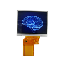 Écran LCD TFT TN 3,5 pouces 320RGBx240 LVDS 54 broches avec CTP (i2c) haute résolution 500-1000 CD/m pour carte HD-MI