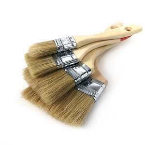 Pincel de pintura industrial personalizado con mango de madera y <span class=keywords><strong>cerdas</strong></span> de poliéster, 3 tamaños para pulido, garantía de 3 años, China - Product Image 5