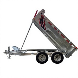 Remorque à plateau basse en aluminium 5 x 10 pour usage commercial, livraison rapide, capacité de 25001 à 30000 kg - Product Image 1