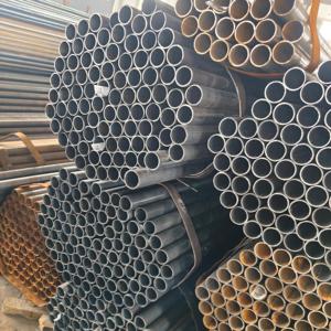 Tube en acier rond soudé laminé à chaud, coupé à la scie, en acier au carbone, avec tolérance de ±1%, MOQ 1 - Product Image 2