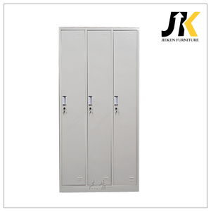 <span class=keywords><strong>Armario</strong></span> Metálico de Almacenamiento de 3 Puertas, Personalizable, Moderno y Versátil, para Gimnasio o Escuela, Venta al Por Mayor - Product Image 2