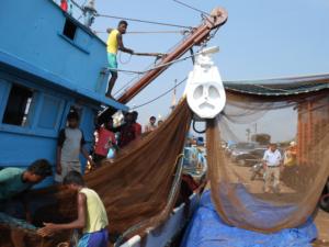 Winche Hidráulico Marino <span class=keywords><strong>Songhai</strong></span> de Alta Calidad y Durabilidad, con Red de Aluminio y Poliéster, para Barcos de Pesca, con Bloque de Potencia, Polea y Pistón - Product Image 2