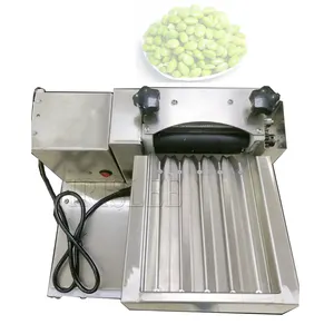 Electric Edamame Bean Peeling Peeler Machine 220V Soybean Sheller Commercial Peas Shelling Beans Separator
