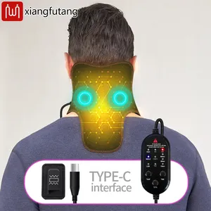 Cổ massager-3-nhiệt & rung động làm giảm cổ tử cung đau cơ bắp cứng nhắc làm tăng lưu lượng máu và doanh ấm áp người cao niên & Thể dục người hâm mộ - Product Image 2