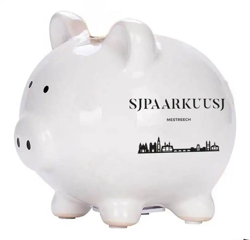New Arrival Ceramic Piggy Bank Money Saving Box Pig Shape Money Bank