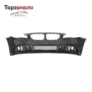 Couvercle de pare-chocs avant Topzonauto pour BMW Série 5 F10 LCI Modèles restylés <span class=keywords><strong>2014</strong></span> 2017 Pare-chocs noir à montage direct Accessoires de voiture - Product Image 3